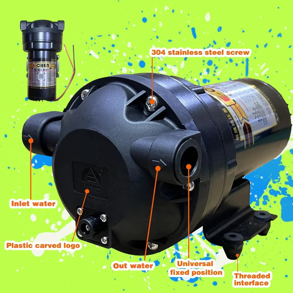 Stlf электрический мембранный усиливающий насос ro под давлением - Фотография_4