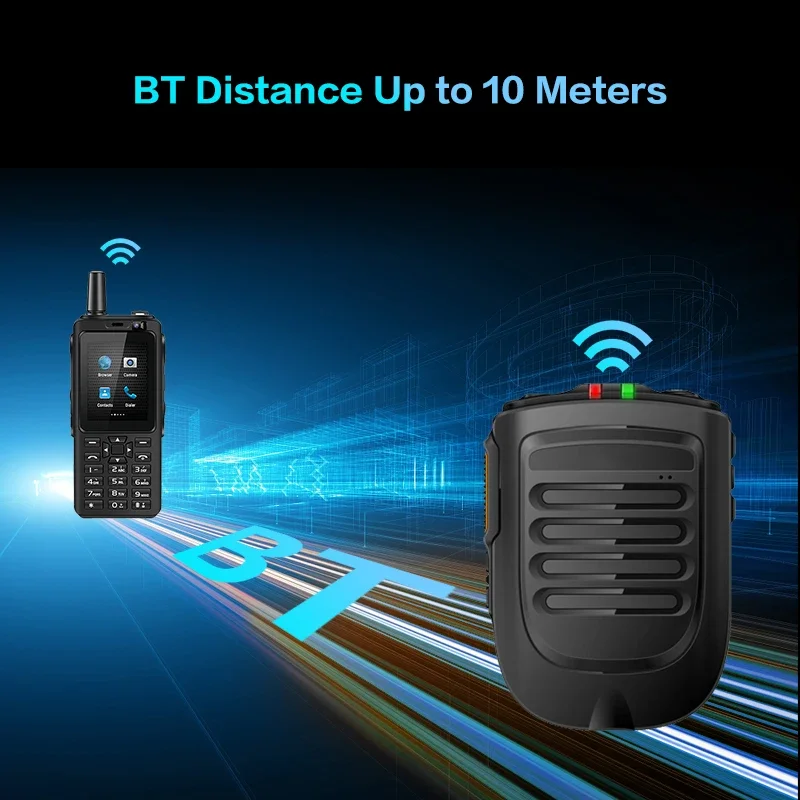 Портативная рация uniwa bm001 zello с кнопкой sos - Фотография_3