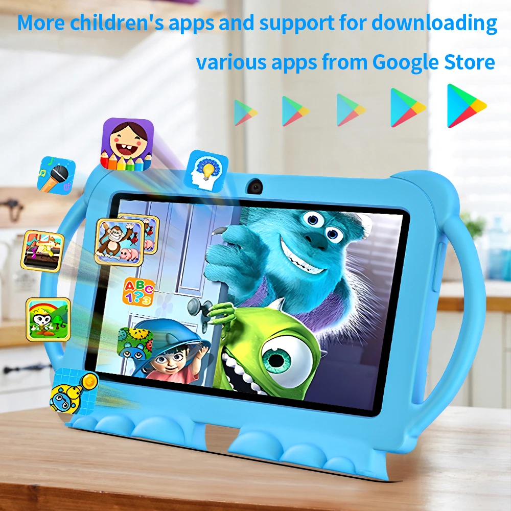 Bdf k5 pro 7-дюймовый детский планшет с героями мультфильмов - Фотография_2