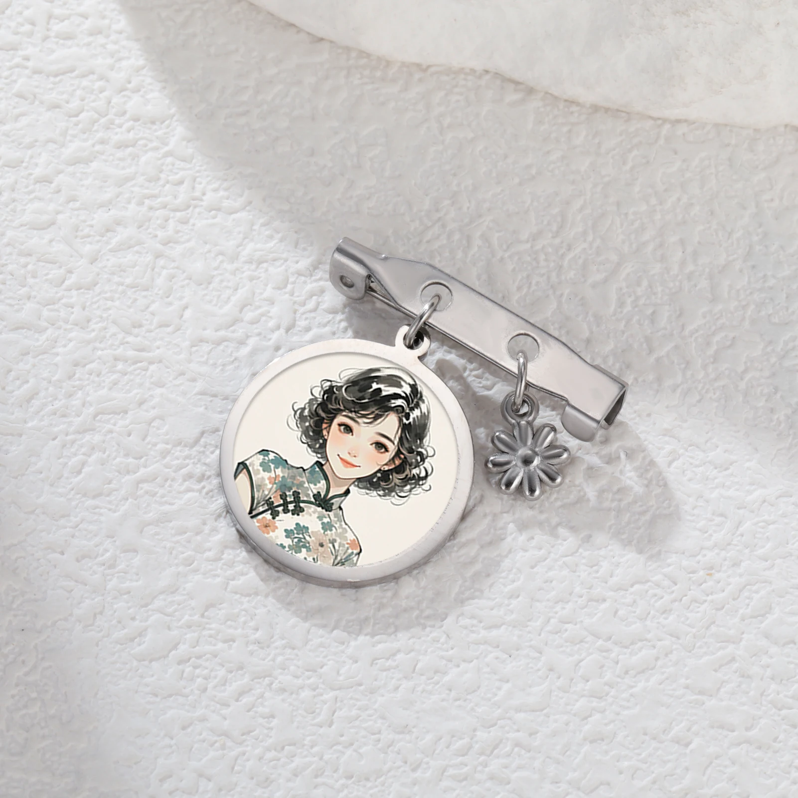 Sipuris индивидуальная брошь-булавка из нержавеющей стали - Фотография_4