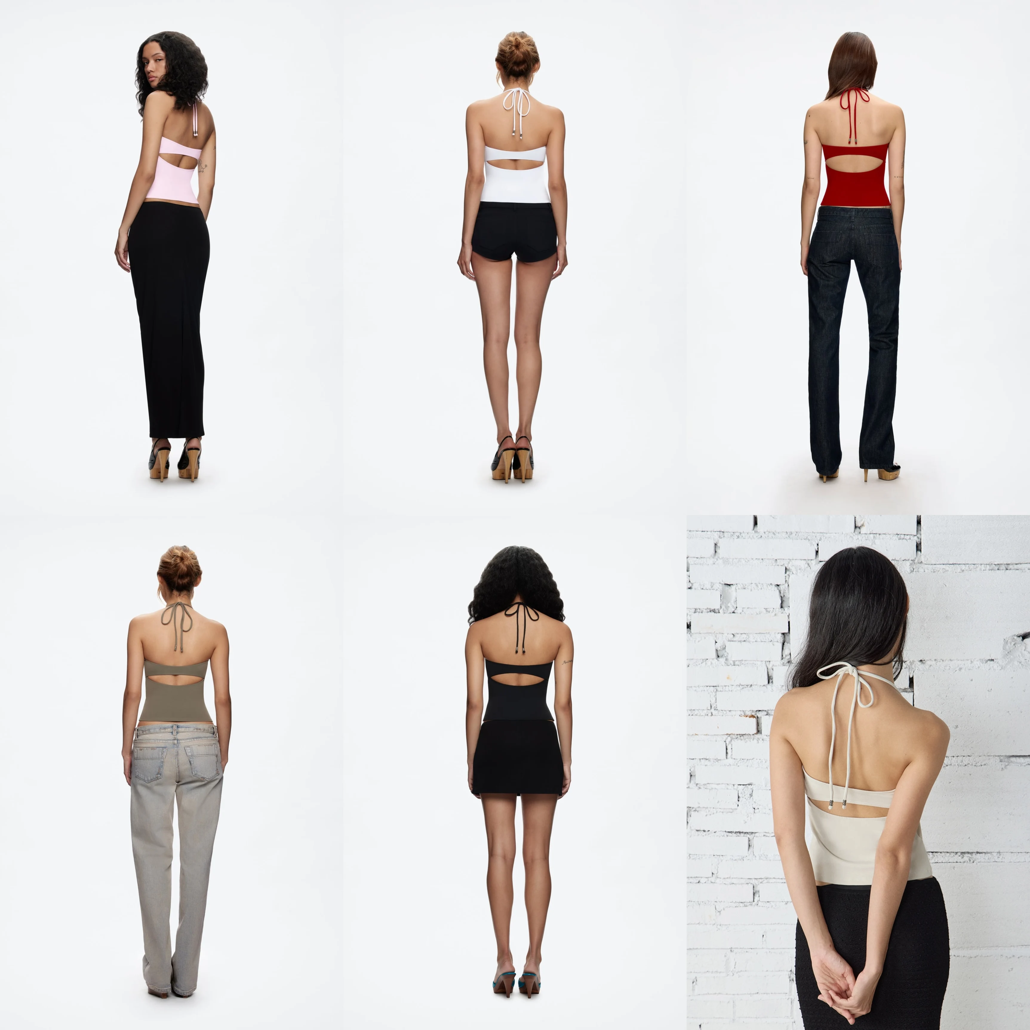 Женская майка с открытой спиной - Фотография_4