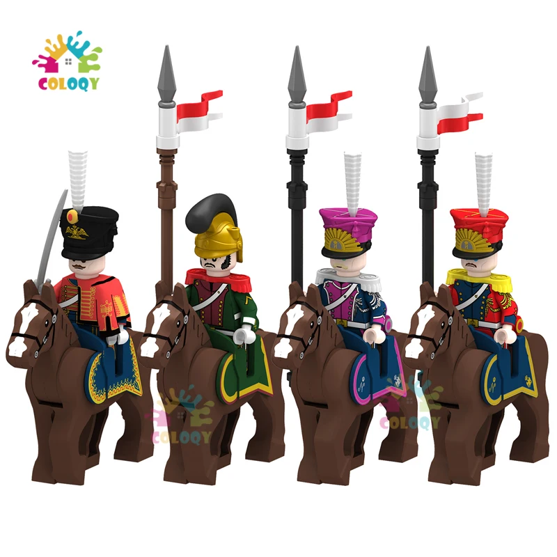 Kids toys napoleonic cavalry building