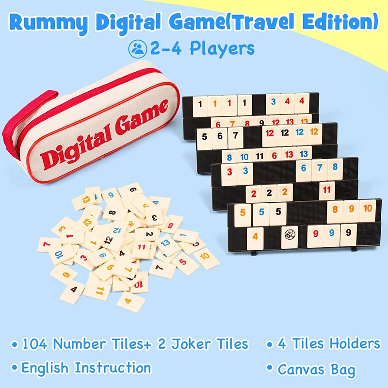 Игра rummy cube с 4 стеллажами - Фотография_3