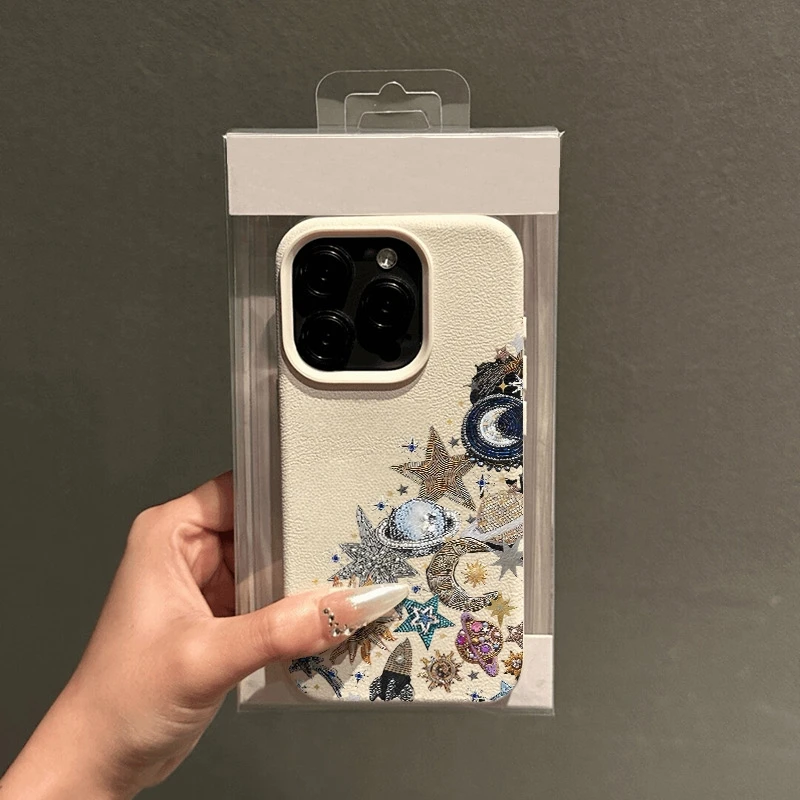 Чехол для телефона с рисунком личи и рисунком space element для iphone 17 - Фотография_4