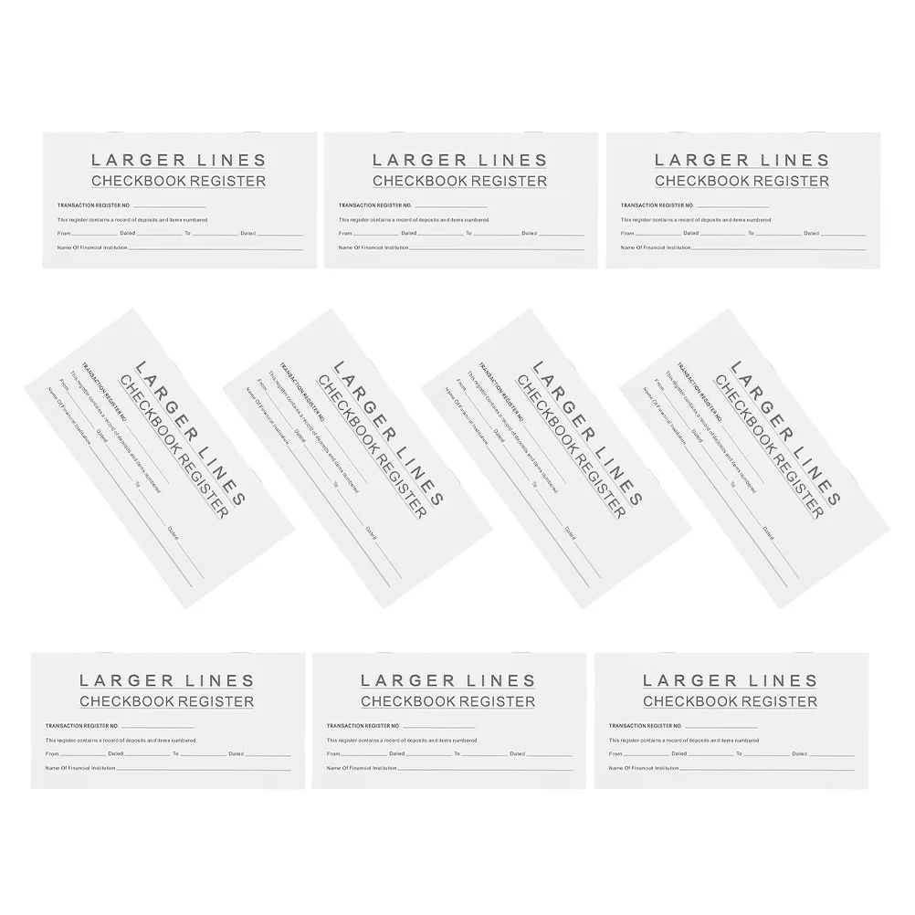 Чековая книга, пустой журнал передачи