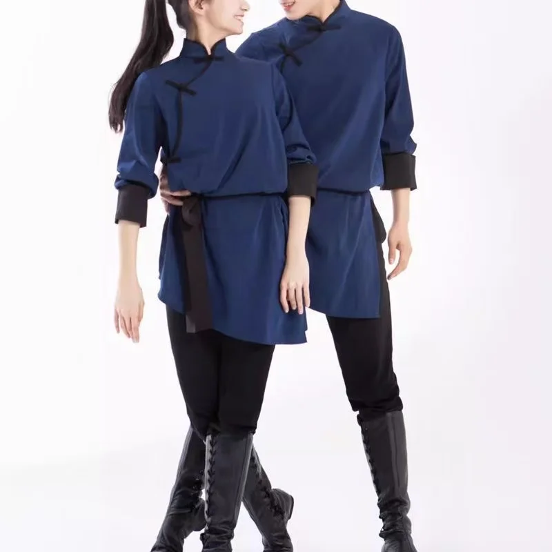 Традиционный костюм wuxia kung fu для мужчин и женщин - Фотография_5