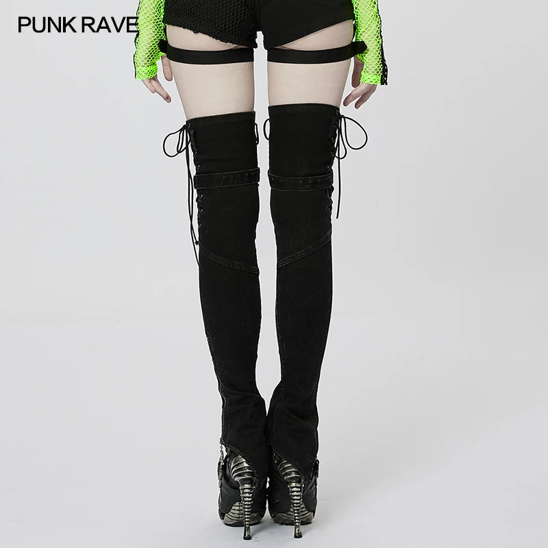 Punk rave женские облегающие гетры - Фотография_3