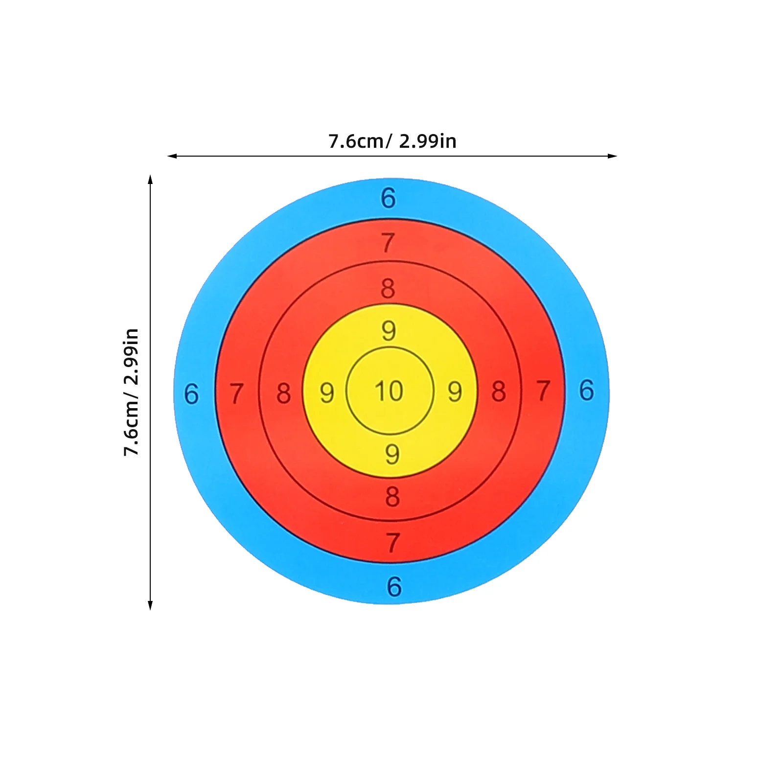 Клейкие наклейки для стрельбы по мишеням - Фотография_4