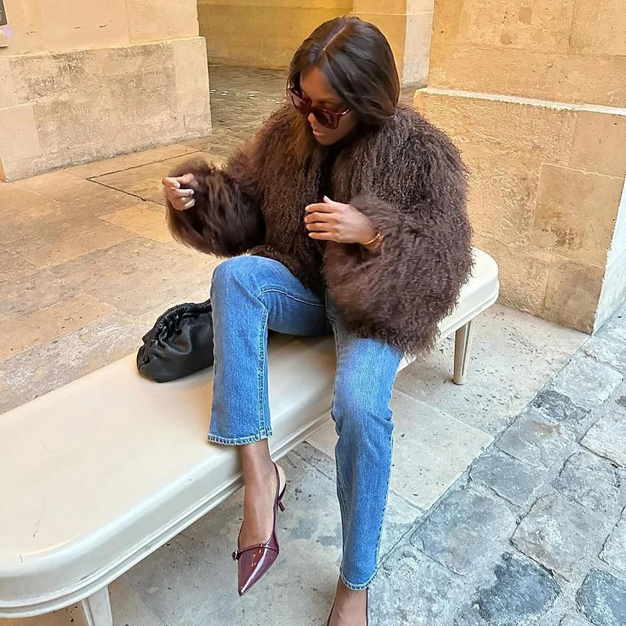 Куртки из натурального меха для женщин - Фотография_2