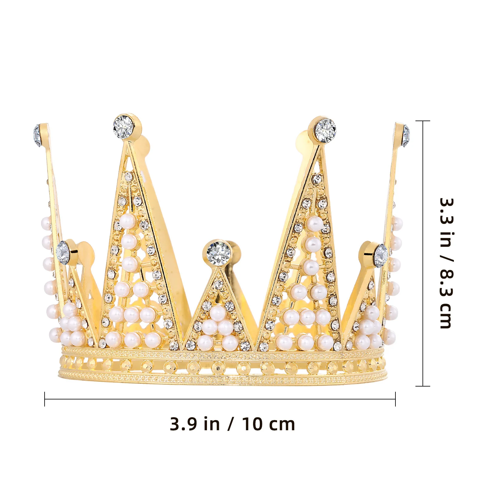 Корона украшение для торта жемчуг - Фотография_5