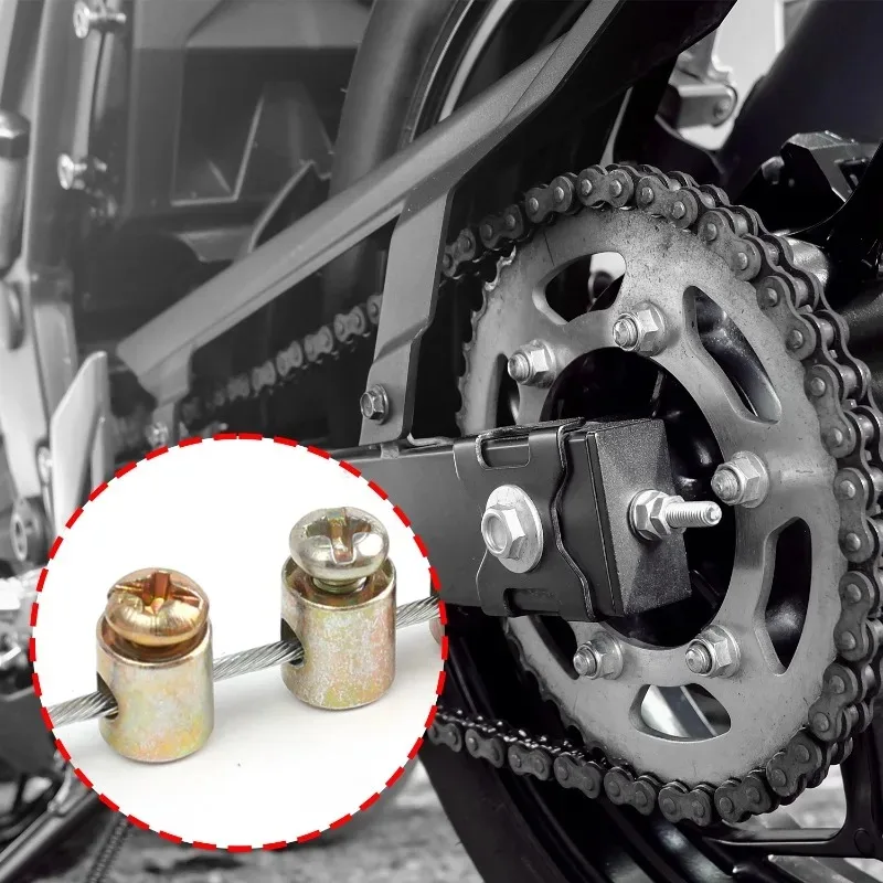 Зажим для троса дроссельной заслонки мотоцикла - Фотография_4