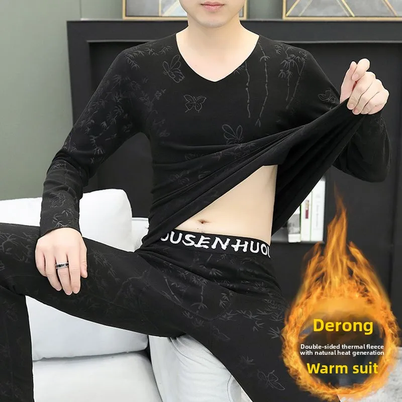 Термобелье, бесшовное мужское нижнее белье - Фотография_3