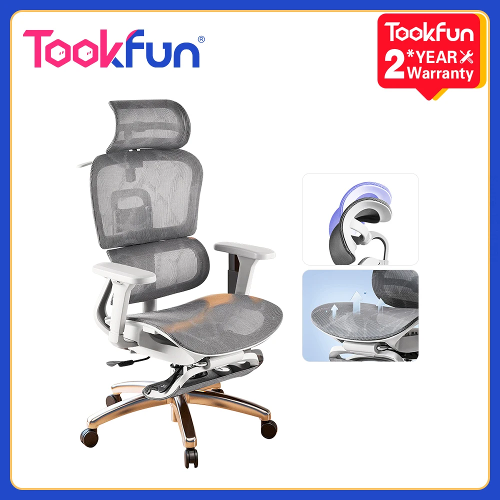 Кресло руководителя эргономичный стул tookfun