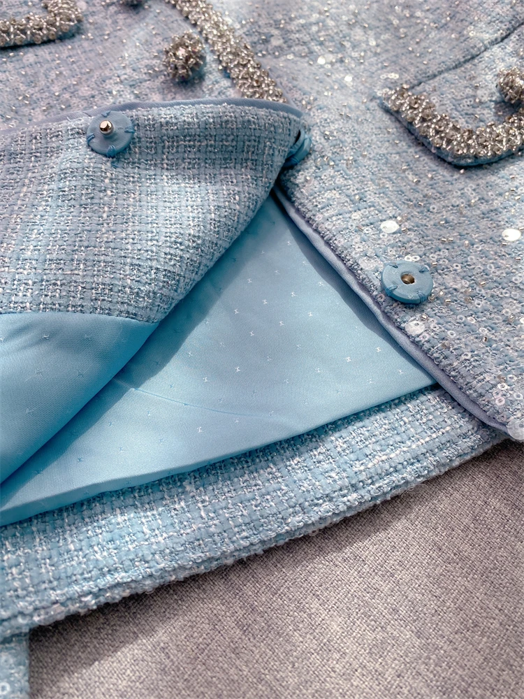 Женский твидовый костюм «богатство» - Фотография_4