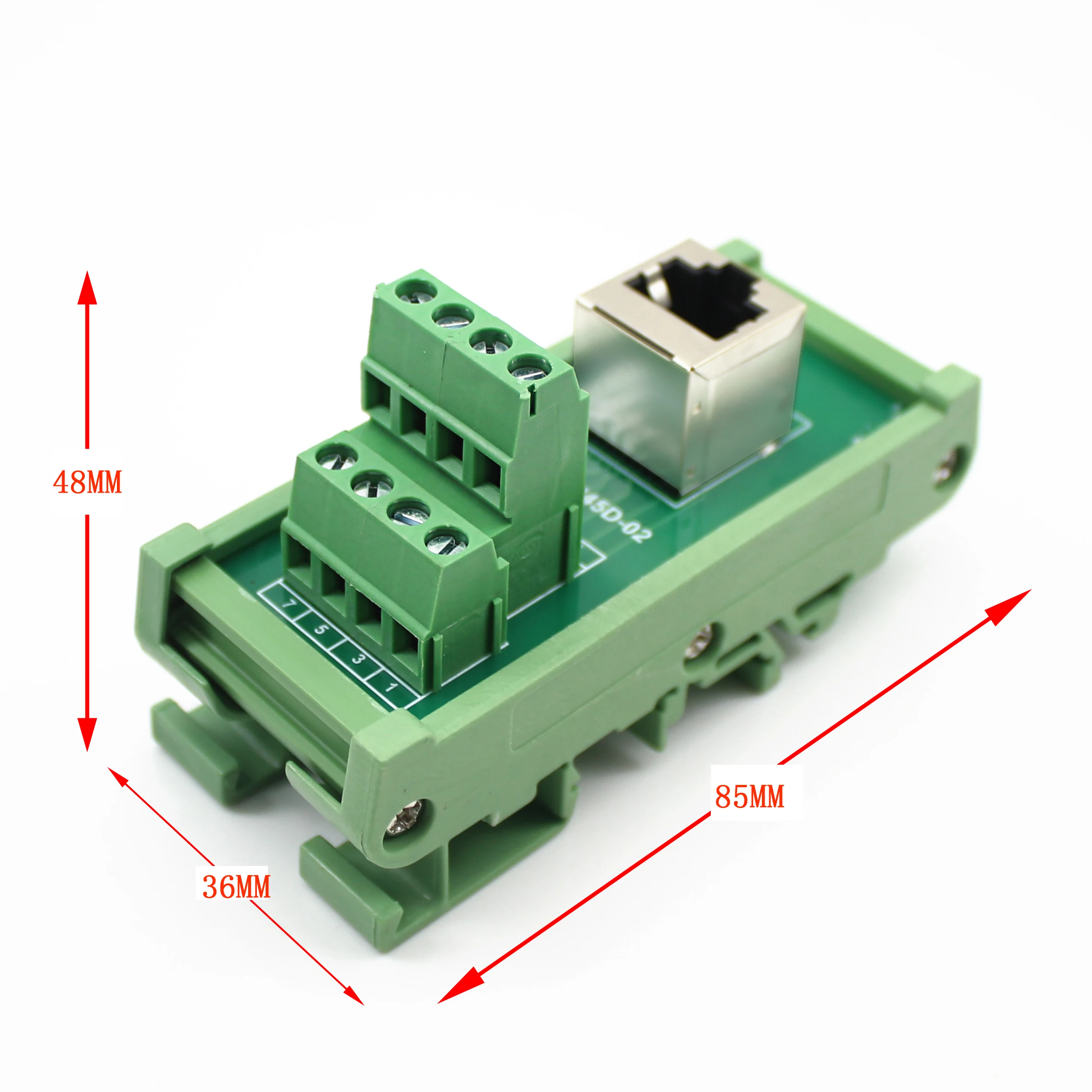 Вертикальная разрывная плата rj45 rj 45 - Фотография_3