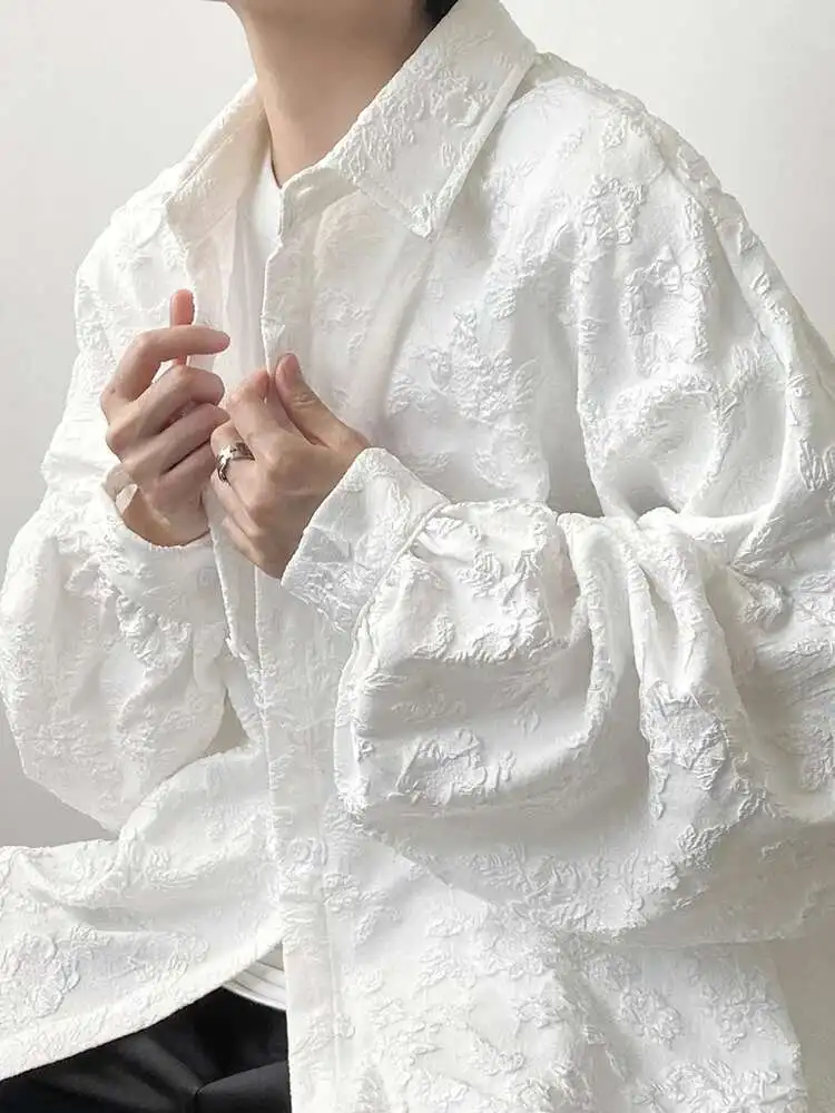 2xl белая новая мятая жаккардовая - Фотография_4