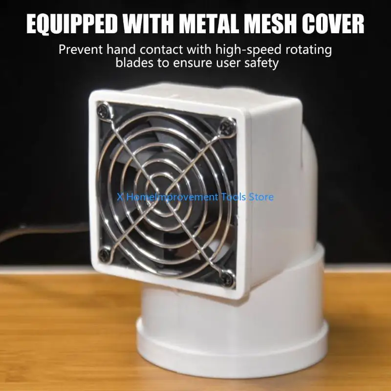 Мощный трубопроводный вытяжной вентилятор 12 в - Фотография_2