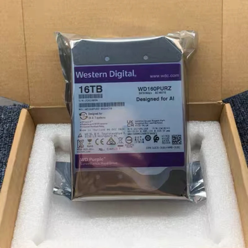 Wd-16tb (wd160purz) жесткий диск 3 - Фотография_2