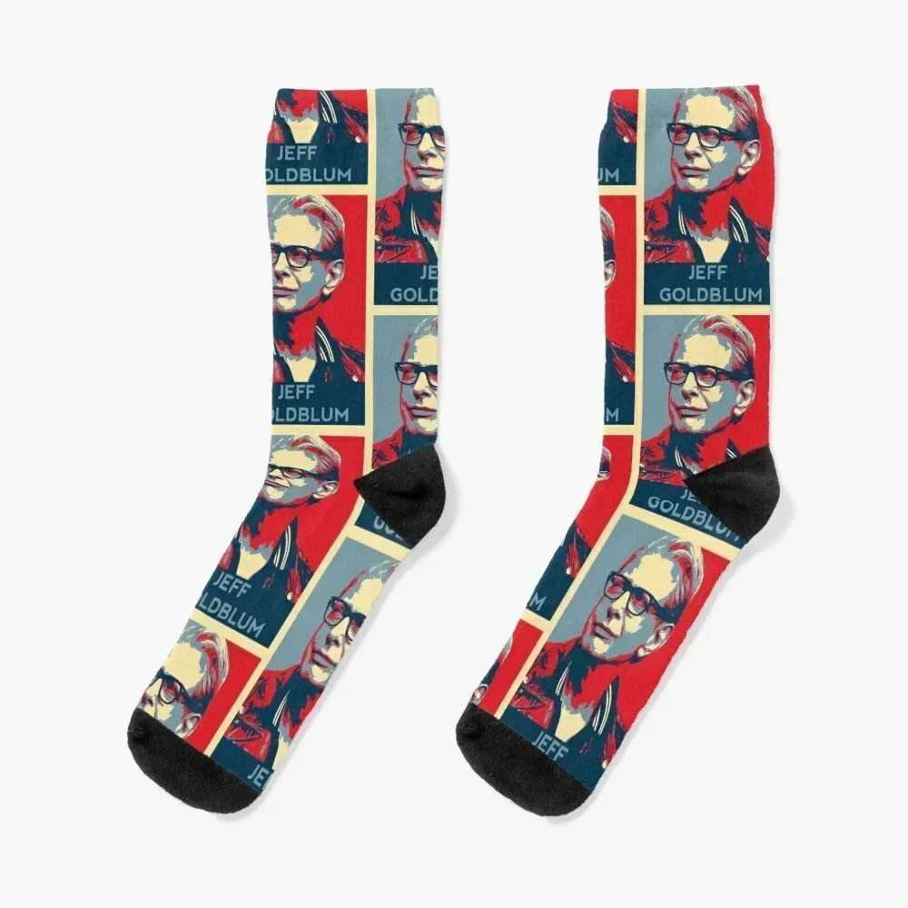 Носки jeff goldblum face hope с узором