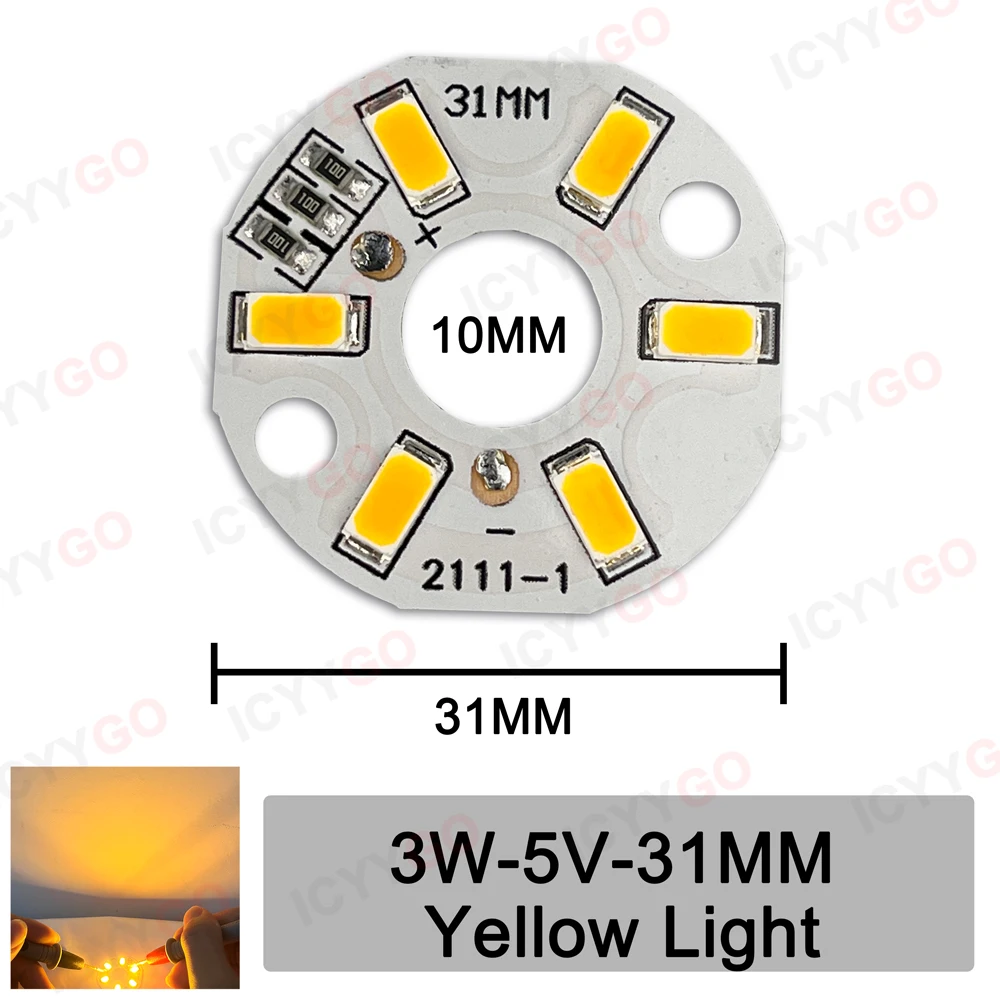 Светодиодная 3 вт 5 в usb-световая - Фотография_4