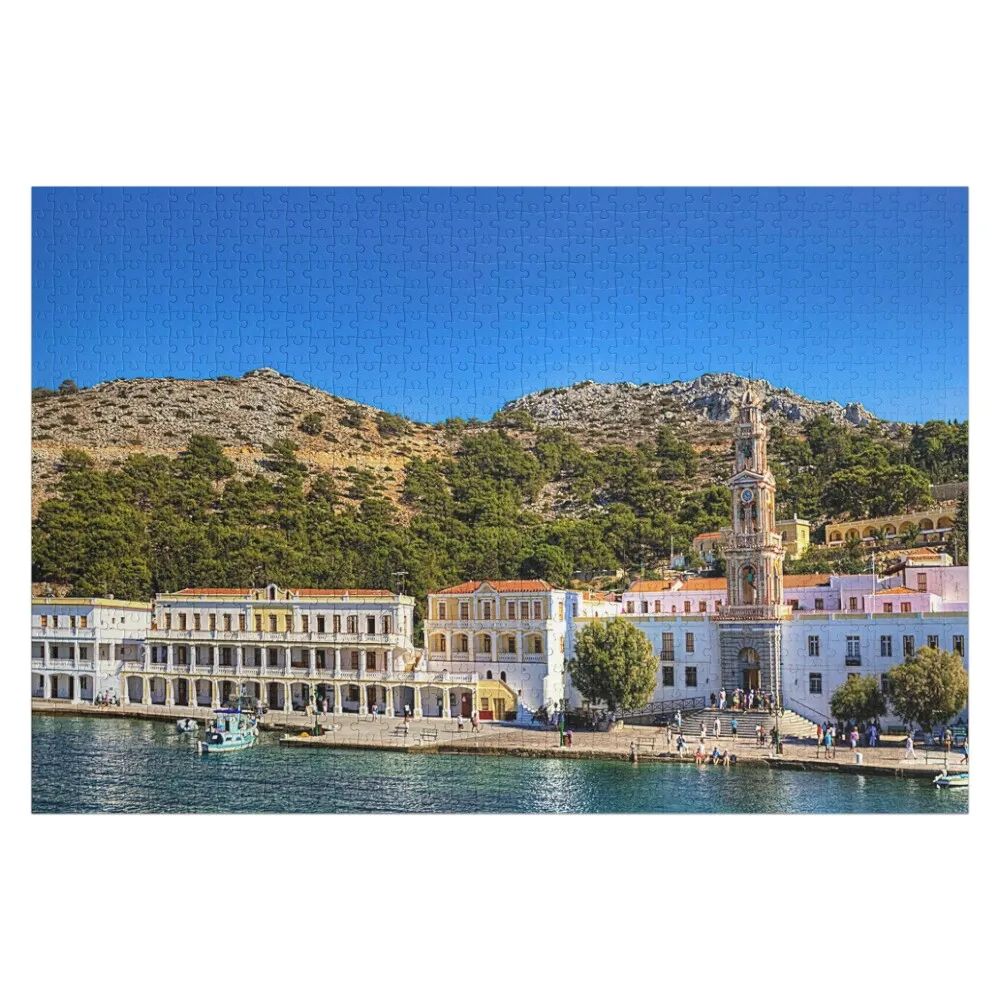 Пазл с монастырем panormitis