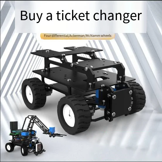 Abs 4wd робот-автомобиль ackerman - Фотография_5