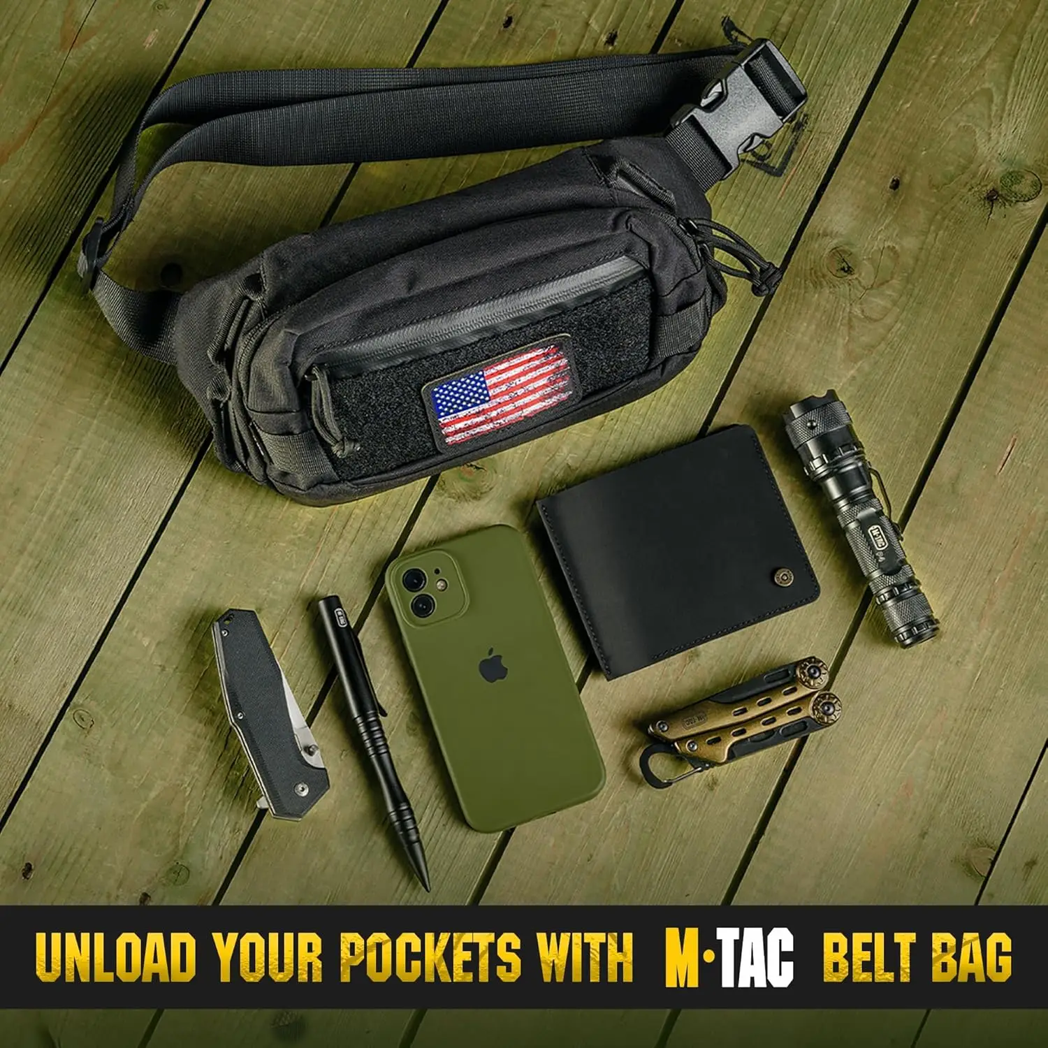 M-tac tactical mens fanny pack - Фотография_4