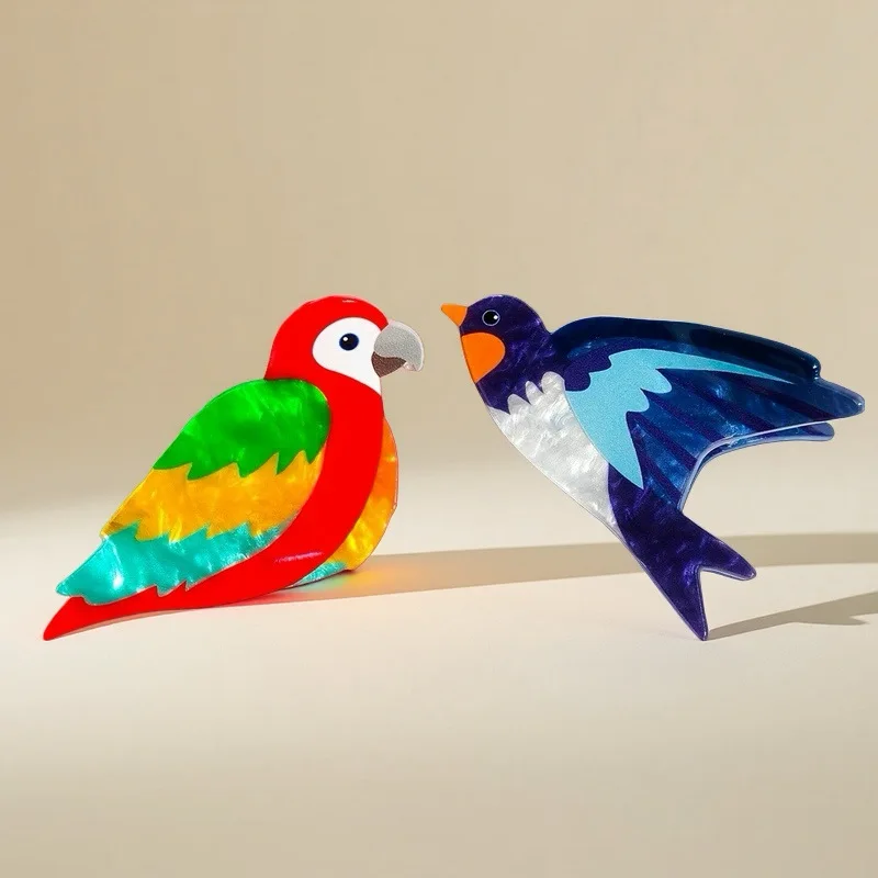 Duoshang милый мультяшный попугай - Фотография_2