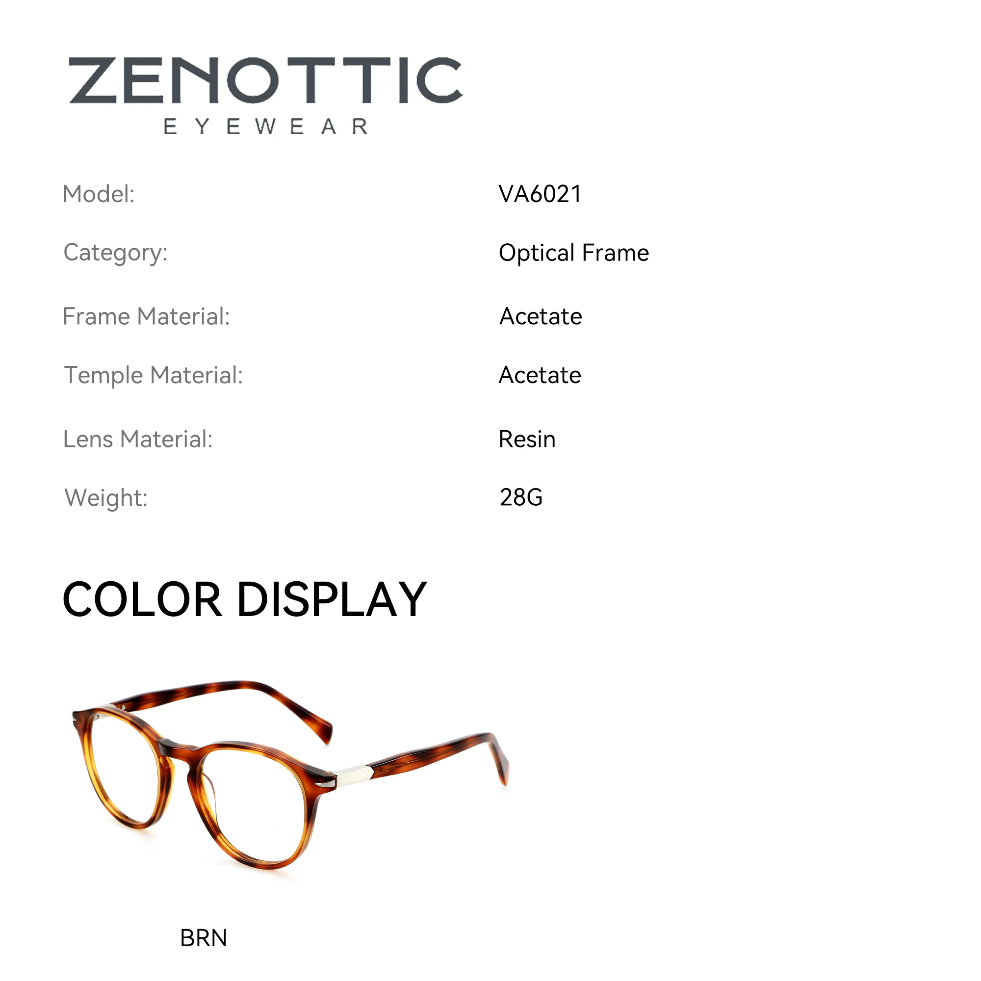 Zenottic (размер m) круглые очки - Фотография_4