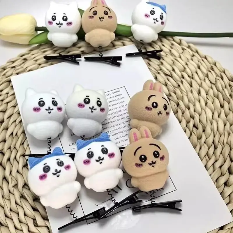 Милая заколка для волос chiikawa для девочек - Фотография_3