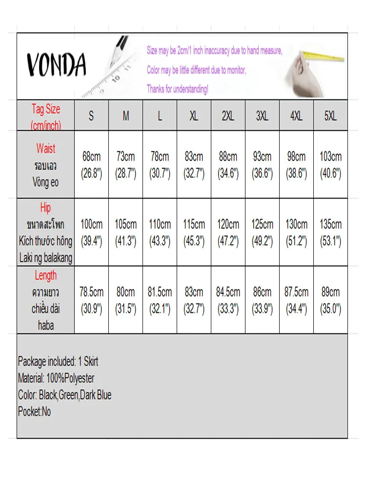 Плюс размер 5xl vonda элегантные - Фотография_6