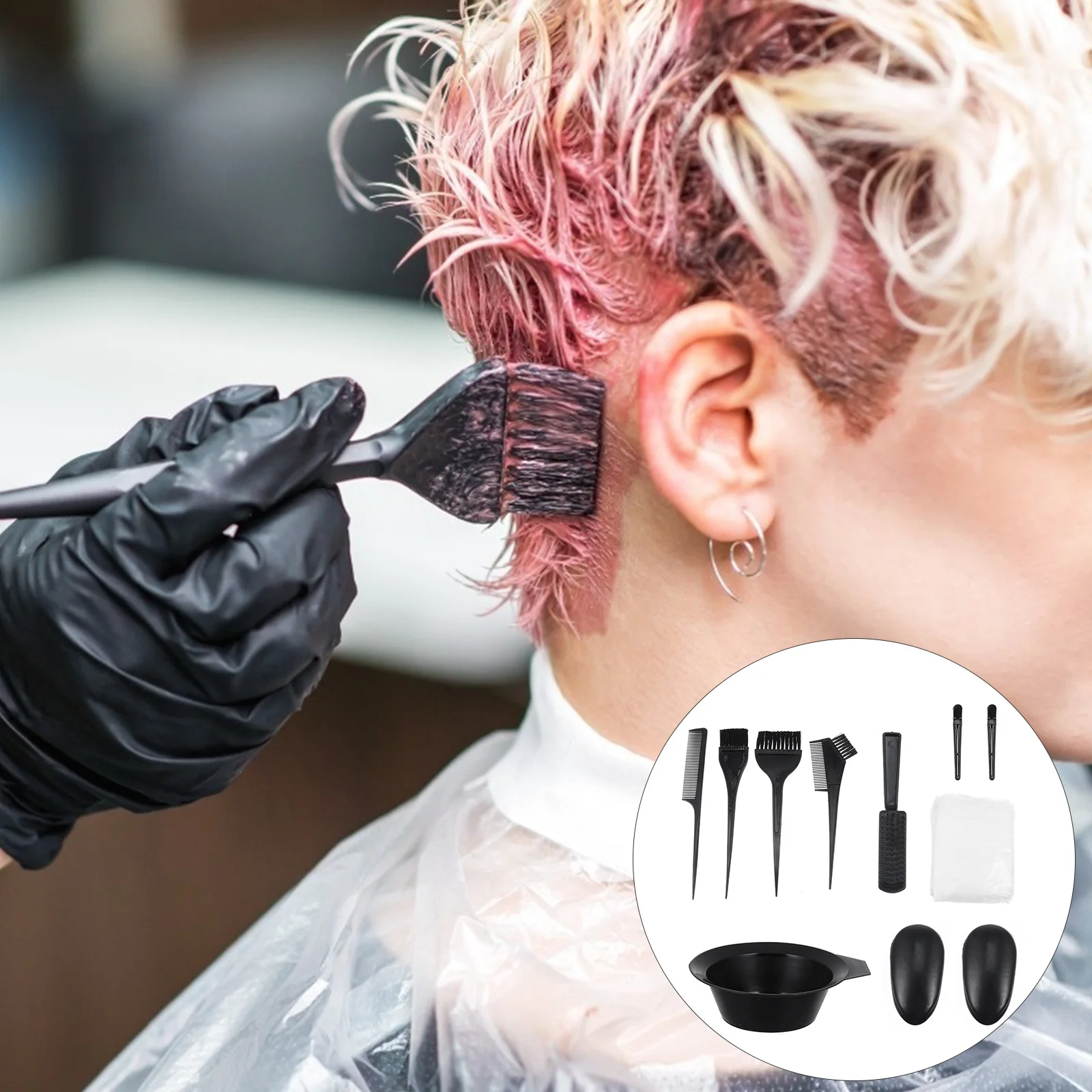 Набор инструментов для окрашивания волос - Фотография_3