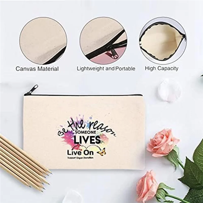 Пустые холщовые сумки пенал - Фотография_3