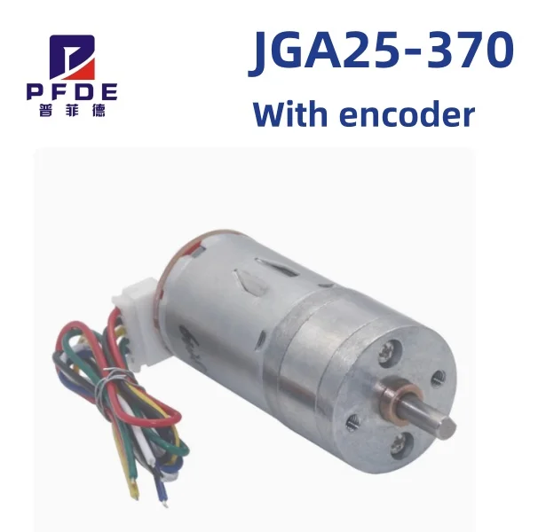 Jga25-370 двигатель для сосков постоянного тока - Фотография_3