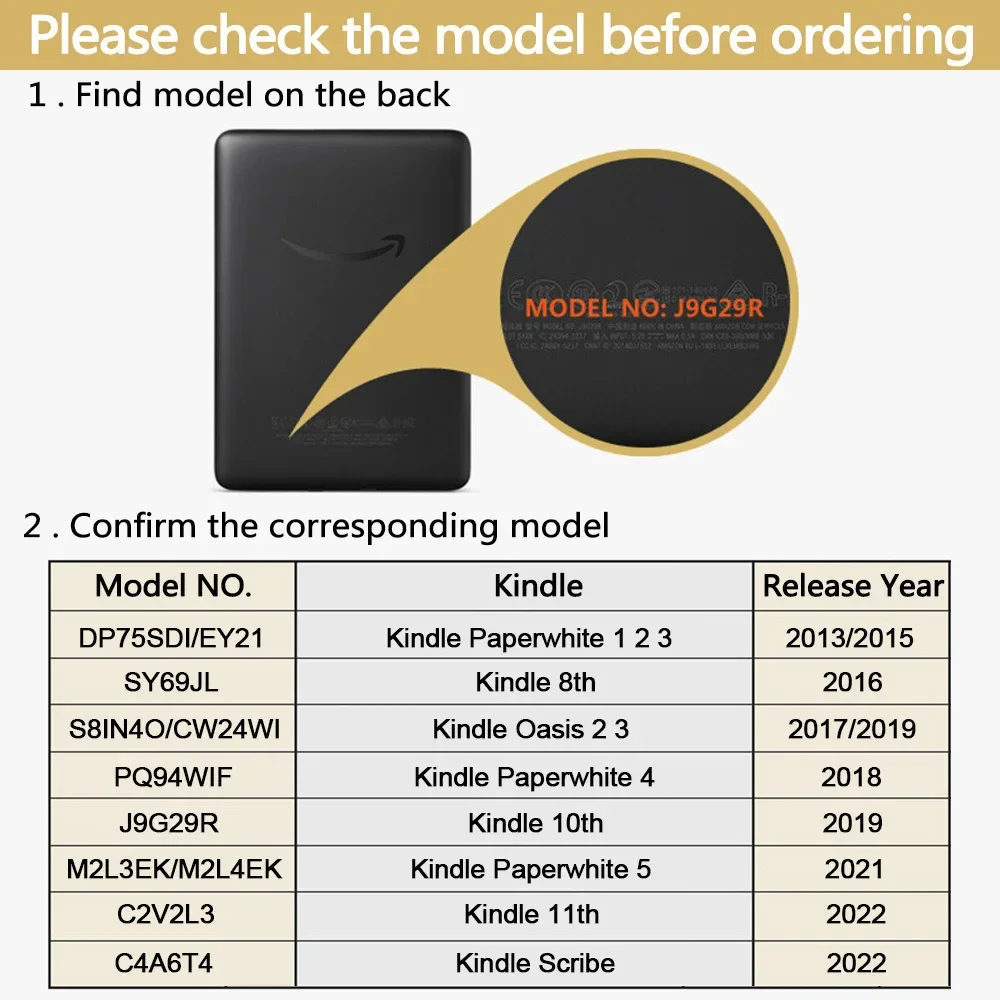 Чехол для kindle 2022 paperwhite - Фотография_2