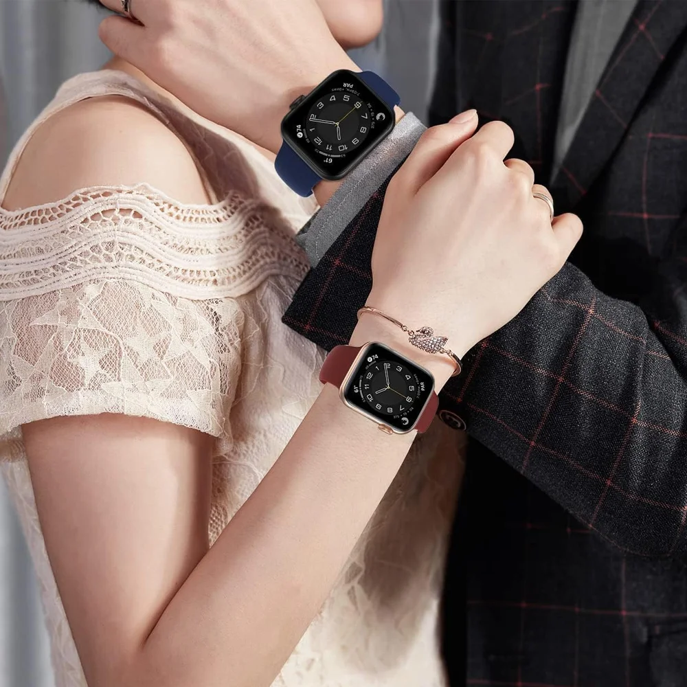 Силиконовый ремешок для apple watch 45 мм - Фотография_6