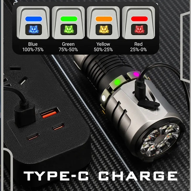 Yemao f86x перезаряжаемый светодиодный - Фотография_6