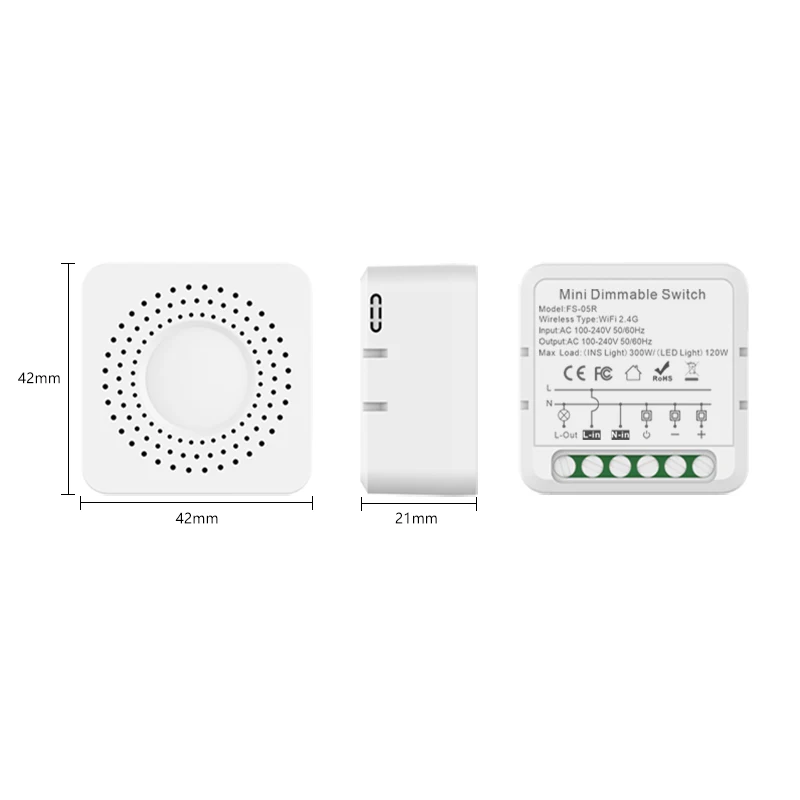 Tuya wi-fi zigbee smart dimmers - Фотография_6
