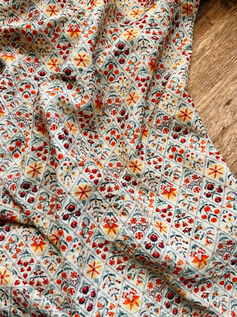 Мягкие потрясающие ретро-цветочные - Фотография_6