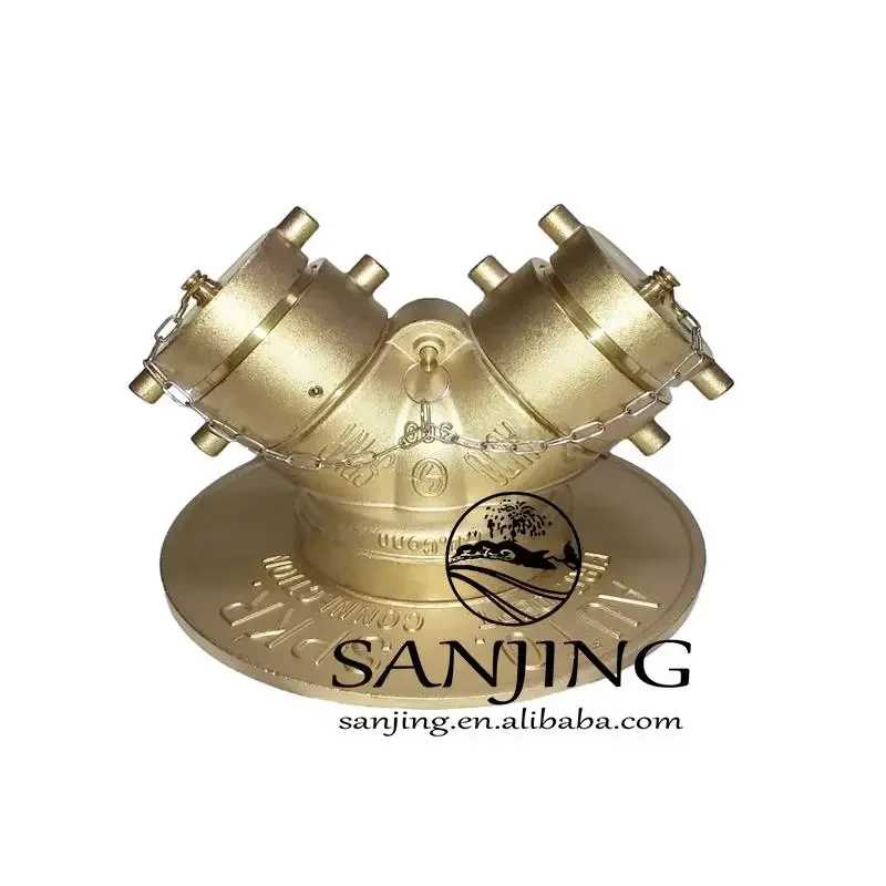 Кованое латунное соединение пожарного - Фотография_4