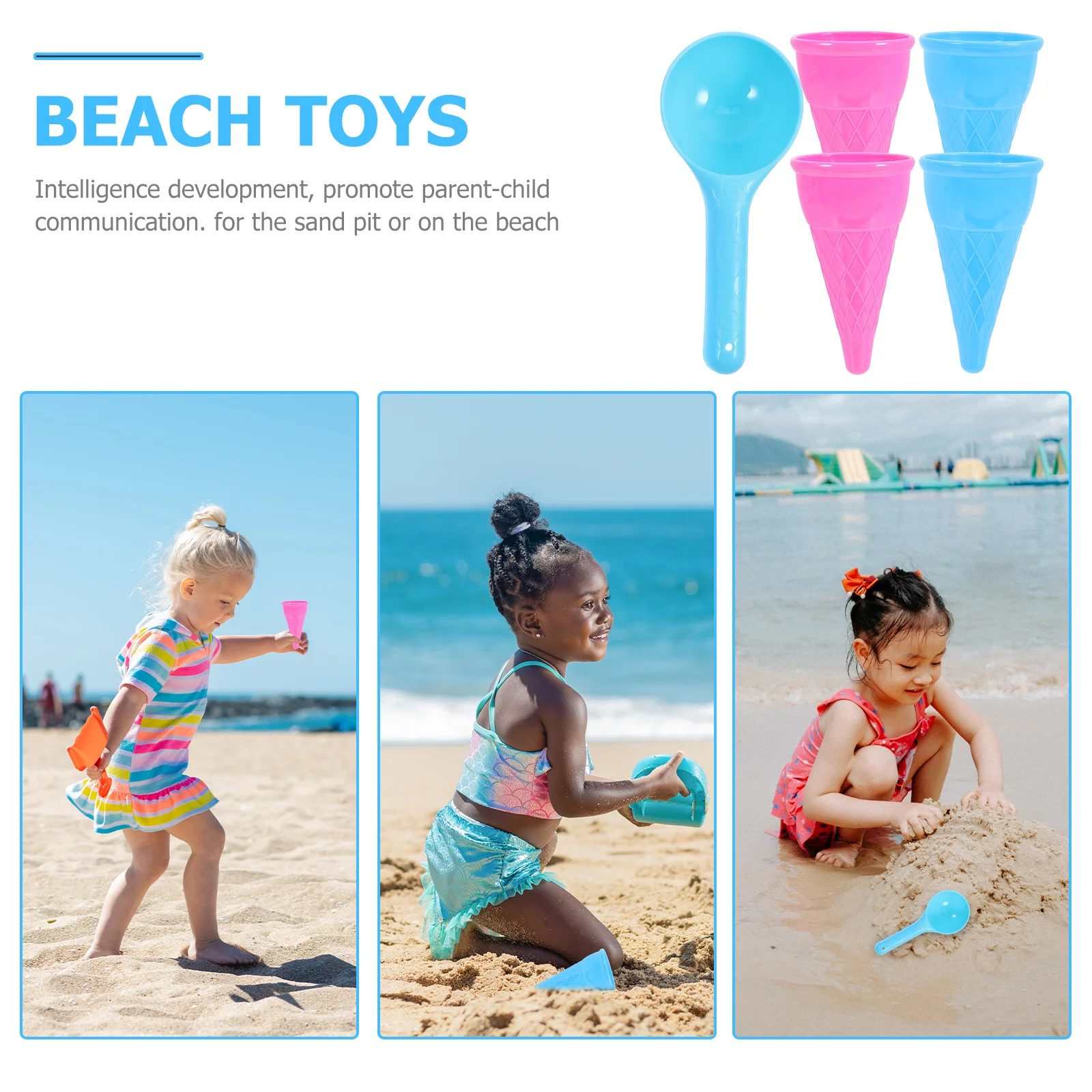 Пляжные игрушки, наборы ложок для - Фотография_5