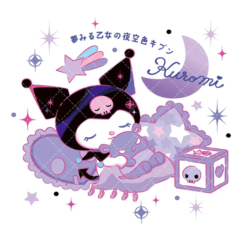 Kawaii kuromi sanrio iron on 20 - Фотография_5