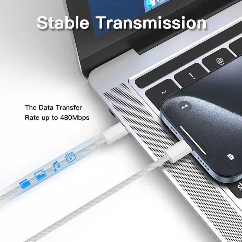 Кабель для зарядного устройства usb c — c - Фотография_4