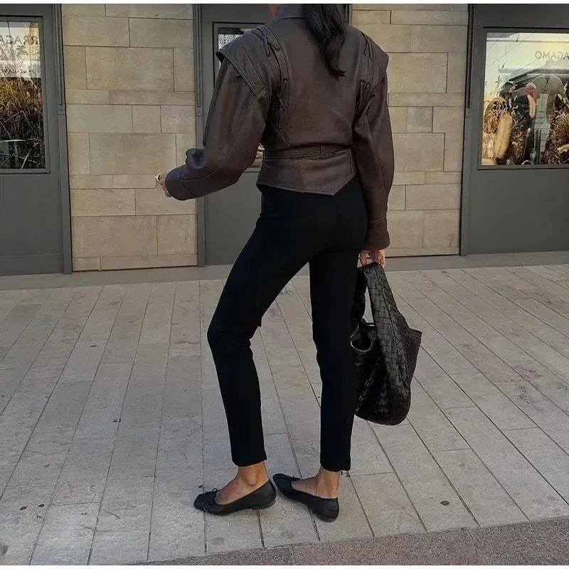 Винтажные уличные куртки из искусственной - Фотография_2