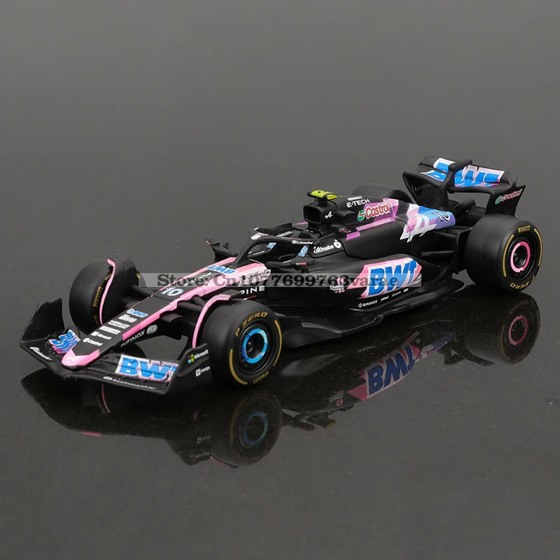 Bburago 1:43 alpine f1 team a524 2024 # 10-перьерский газет # 31 - Фотография_5