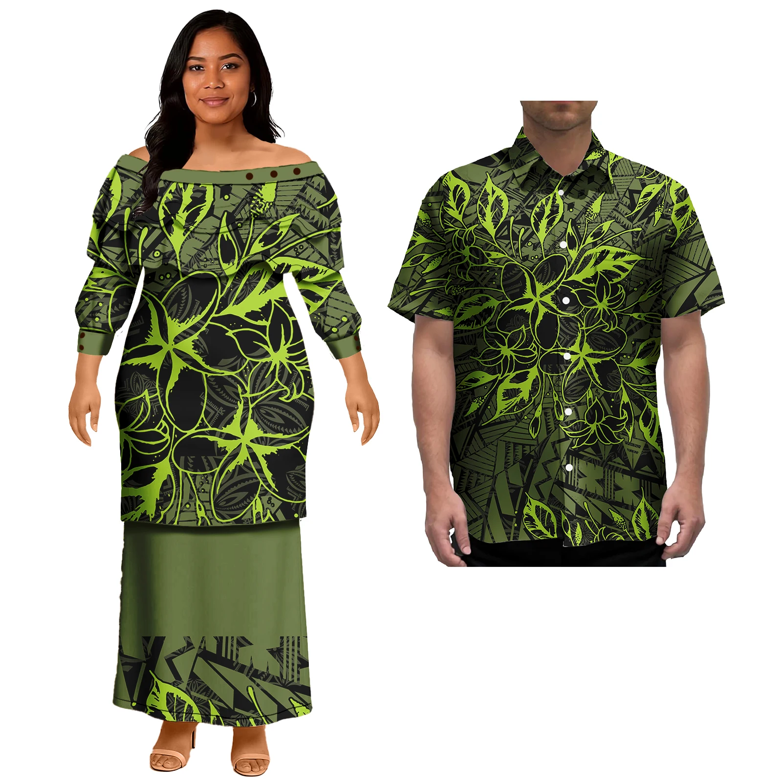 Платье pacific islander в полинезийском племени самоан - Фотография_4