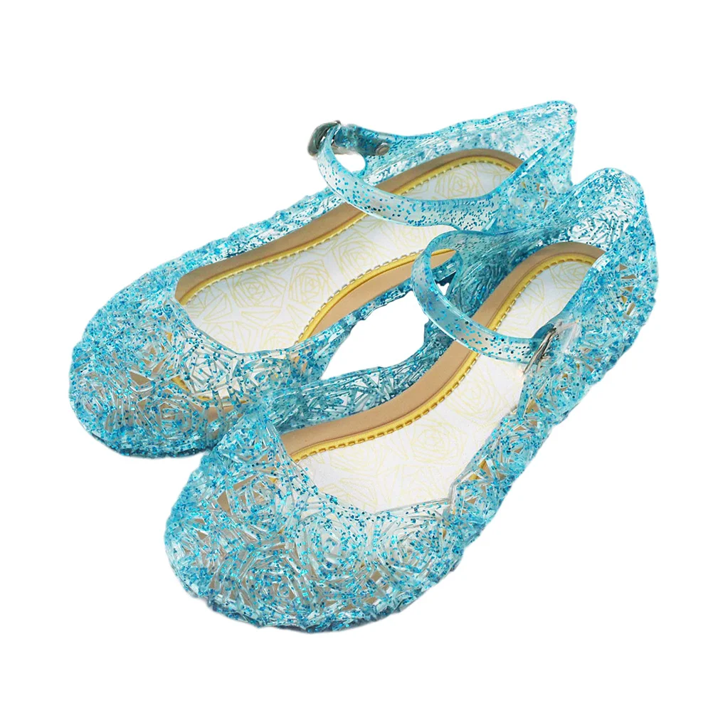 1 пара детских сандалий jelly sky-blue - Фотография_6