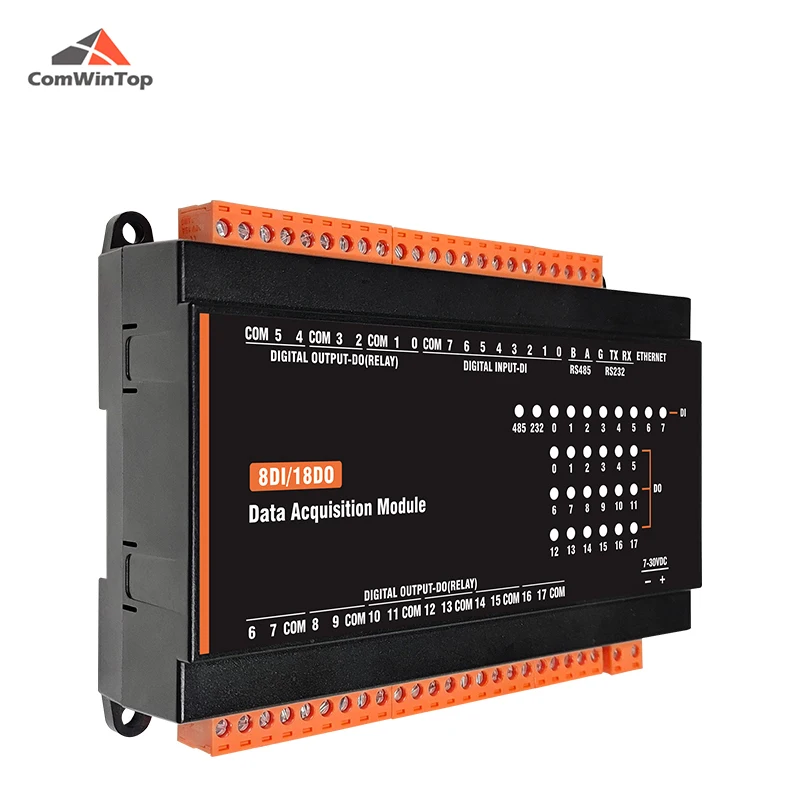Контроллер mb328b 8di+18do ethernet - Фотография_3