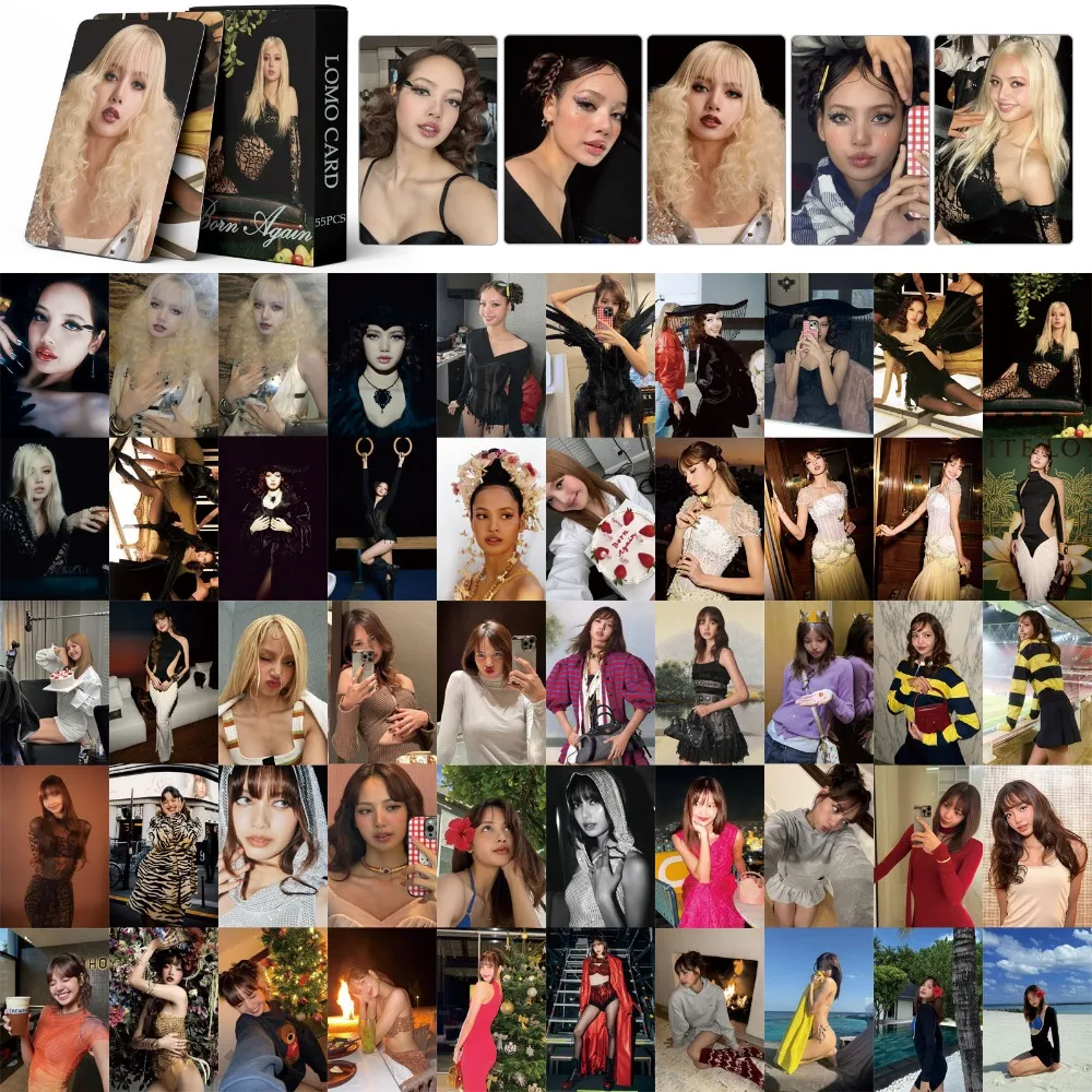 Kpop корейский женский идол lisa - Фотография_5