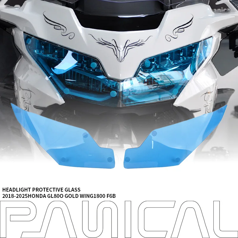 Накладка на фару panical goldwing для honda goldwing gl1800 f6b 2018-2025